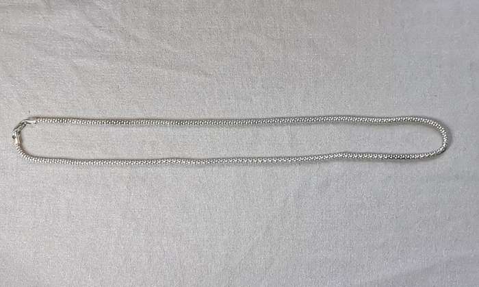 Silver Popcorn Chain