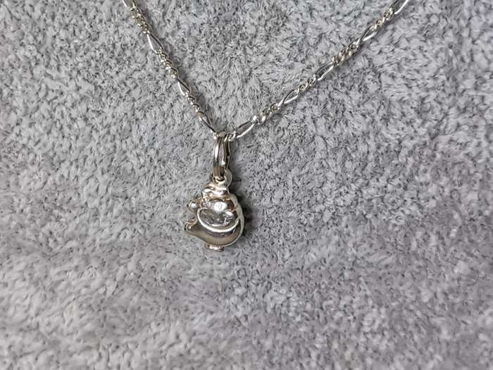 Silver Elephant Necklace