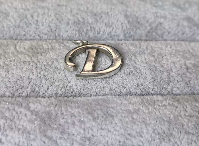 Silver Initial D Pendant