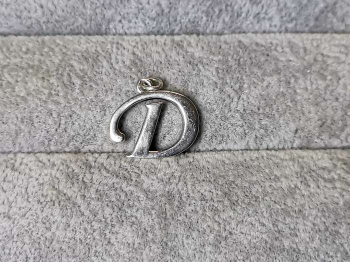 Silver Initial D Pendant