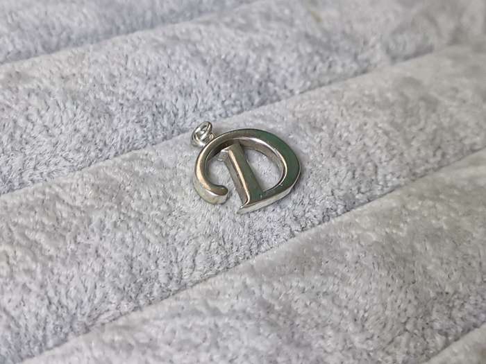 Silver Initial D Pendant