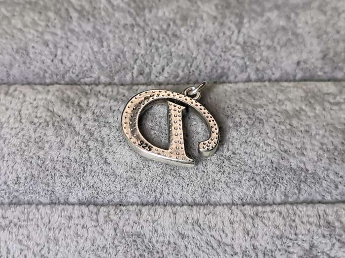 Silver Initial D Pendant