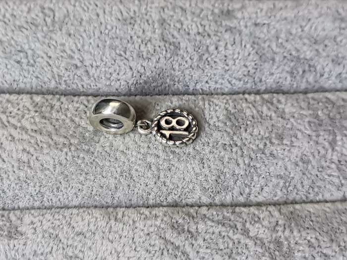 Pandora `18` Charm