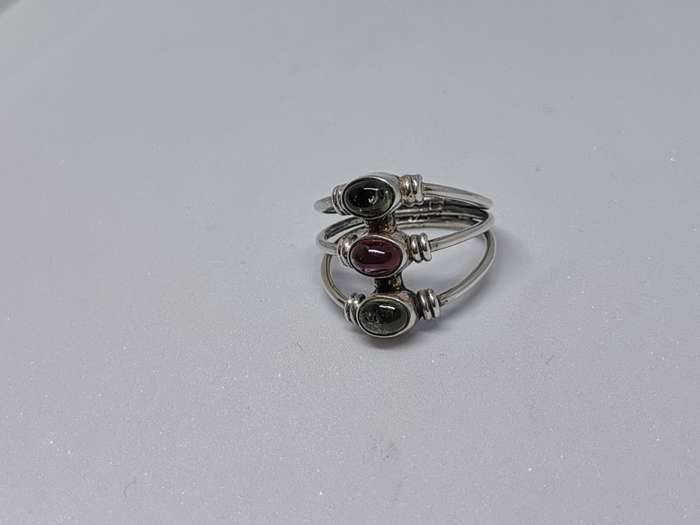 Silver Tourmaline Ring