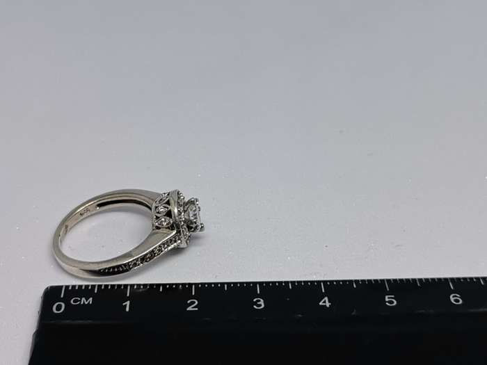 Detailed Silver Ring