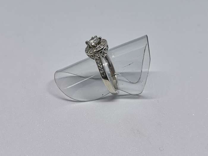 Detailed Silver Ring