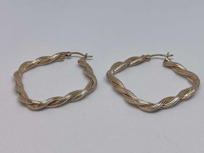 Silver Hoop Earrings