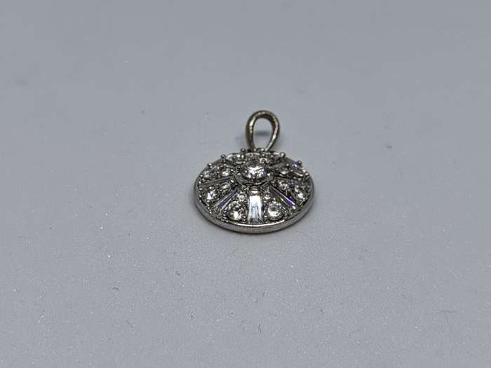 Dazzling Silver Pendant