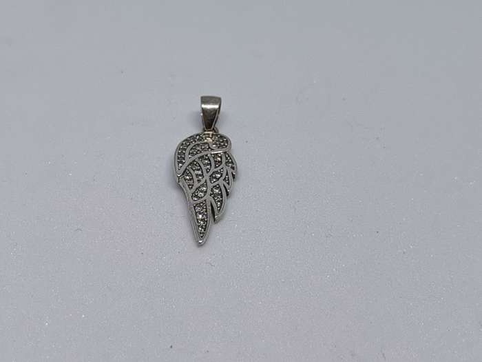 Silver Angel Wing Pendant