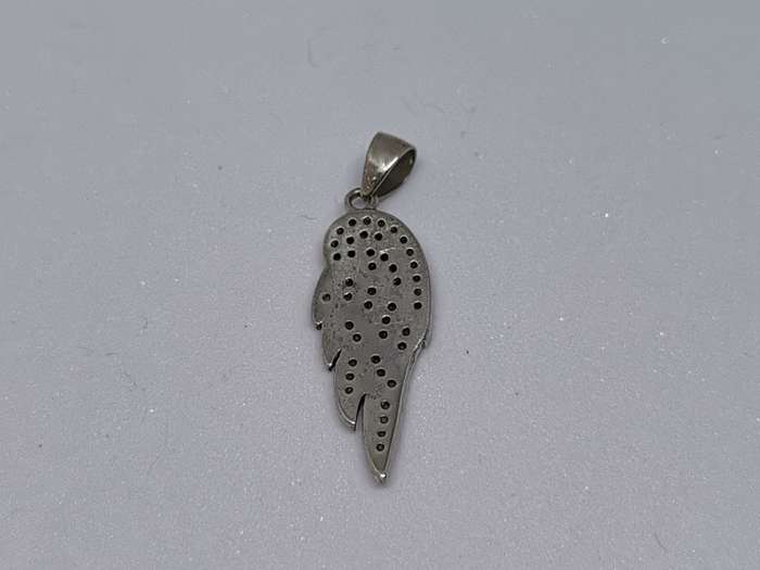 Silver Angel Wing Pendant