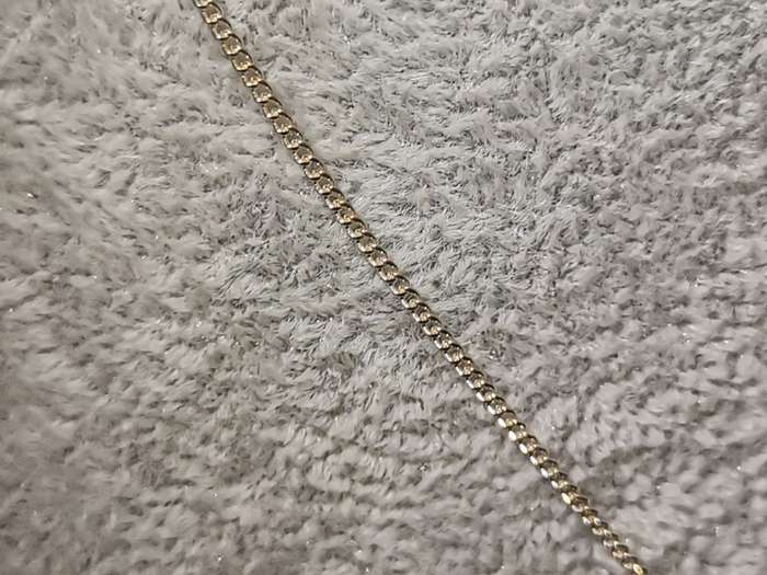 Silver `L` Necklace