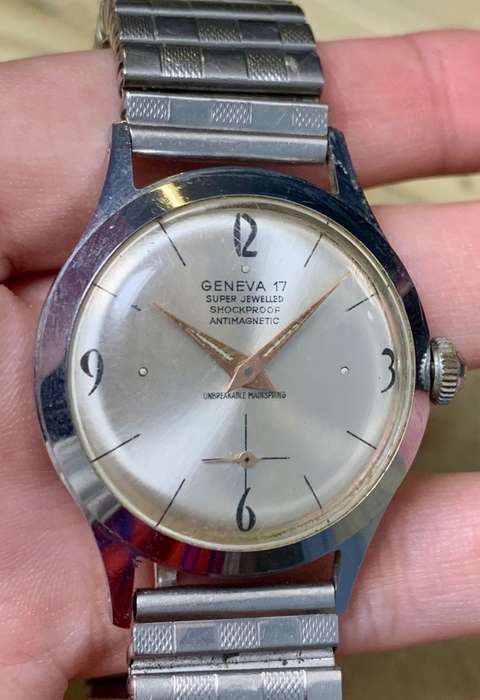 Geneva 17 Super Jeweled Watch