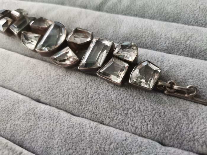 Bulky Silver Bracelet