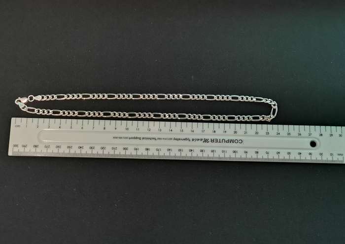 Silver Figaro Chain
