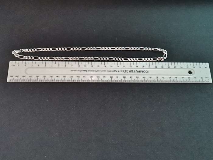 Silver Figaro Chain