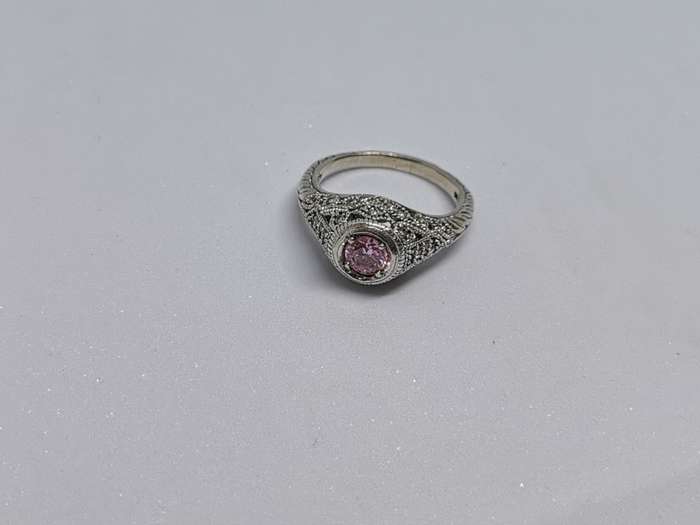 Silver Topaz Ring