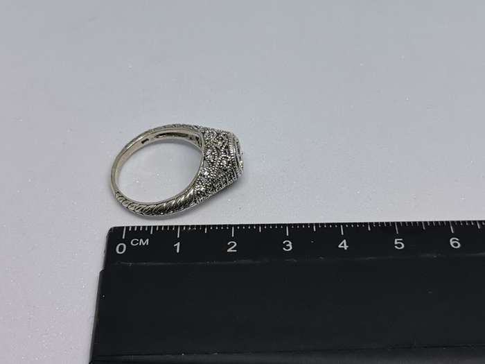 Silver Topaz Ring