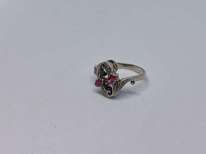 Detailed Silver ring