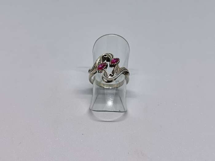 Detailed Silver ring