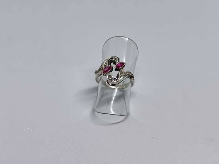 Detailed Silver ring
