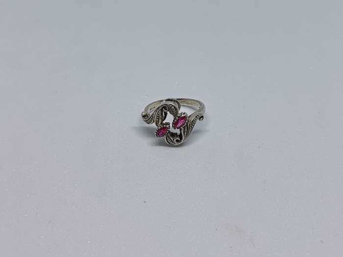 Detailed Silver ring