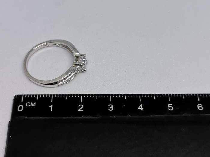 Dazzling Silver Ring