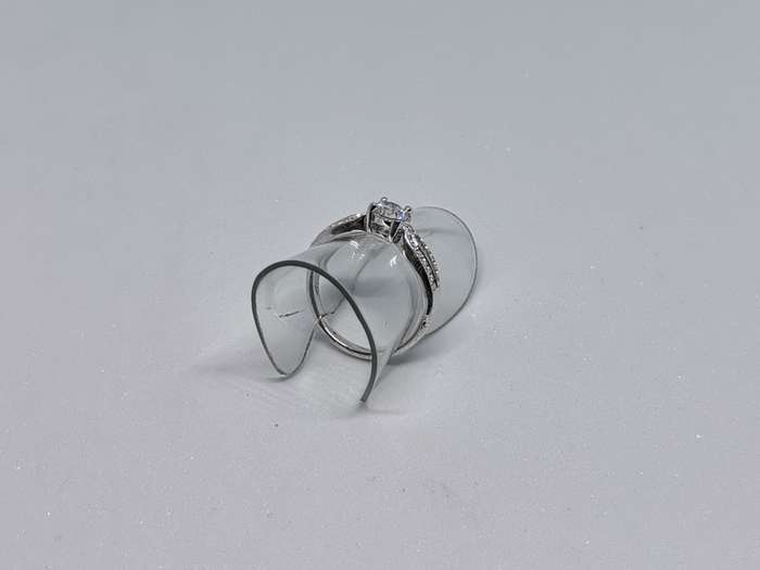 Dazzling Silver Ring