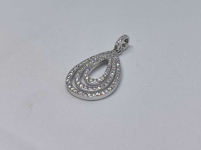 Silver Teardrop Pendant