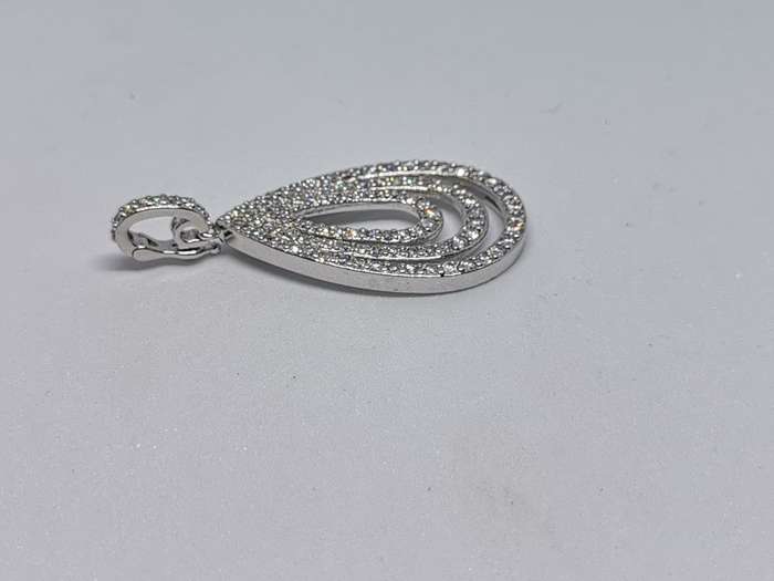 Silver Teardrop Pendant