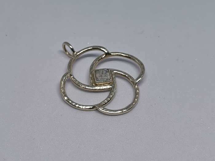 Silver Flower Pendant