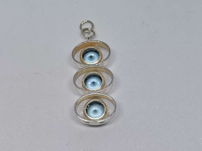 Unique Silver Pendant