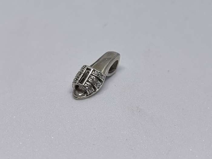 Silver Shoe Pendant