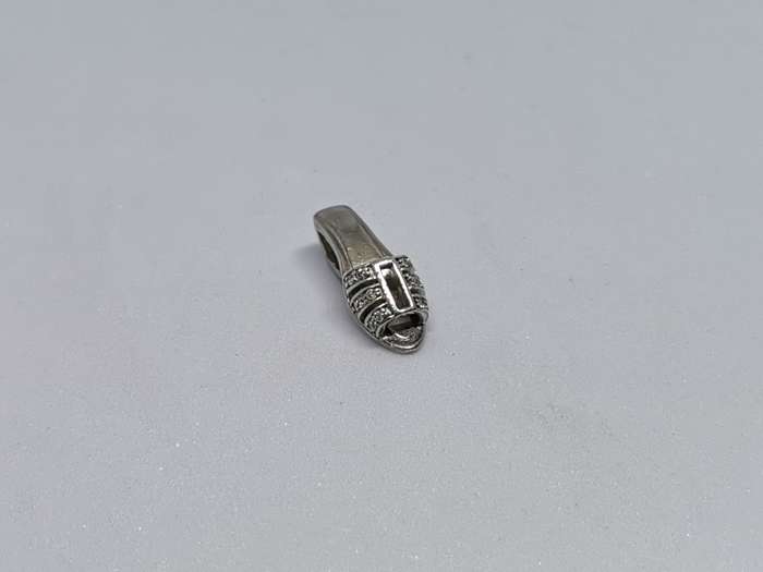 Silver Shoe Pendant
