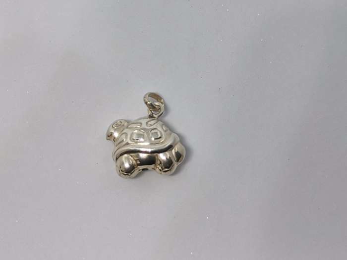 Silver Tortoise Pendant