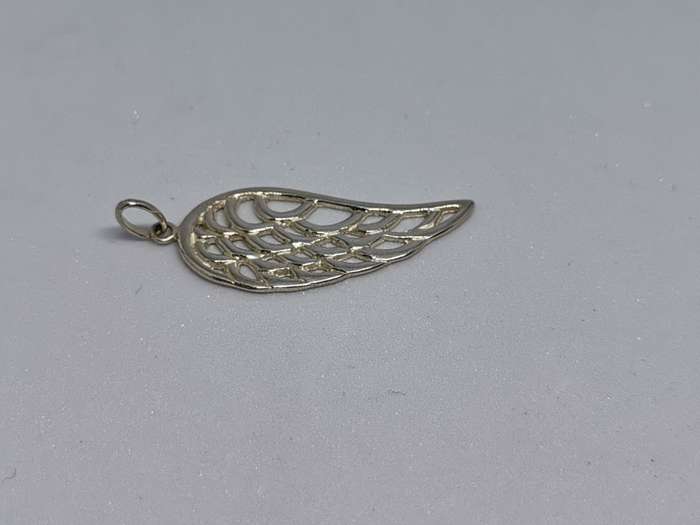Silver Angel Wing Pendant