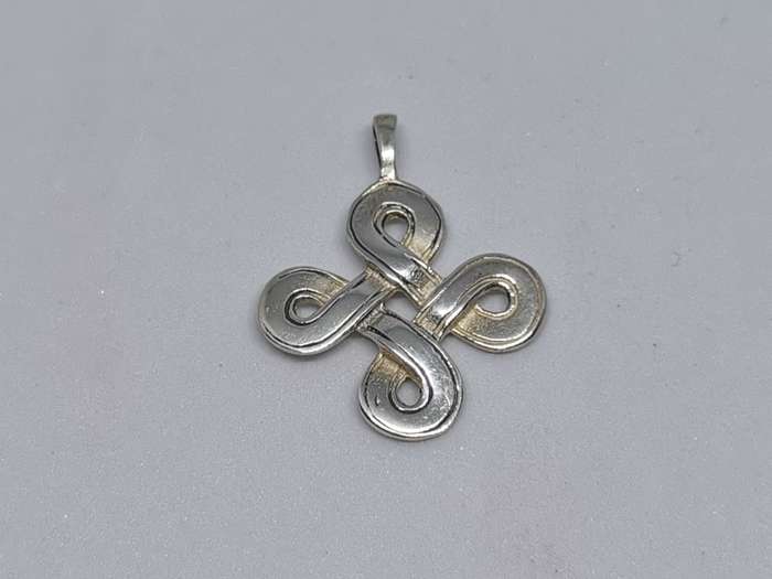 Silver Odin`s Heart Pendant