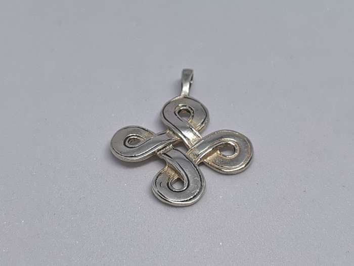 Silver Odin`s Heart Pendant