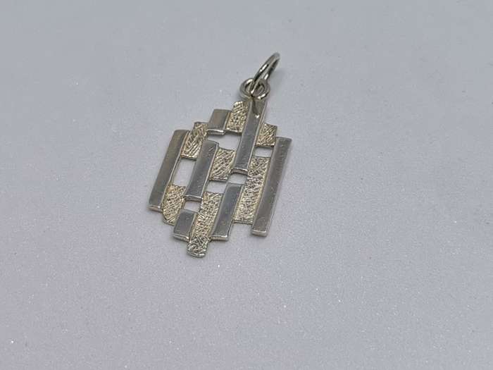 Unique Silver Pendant