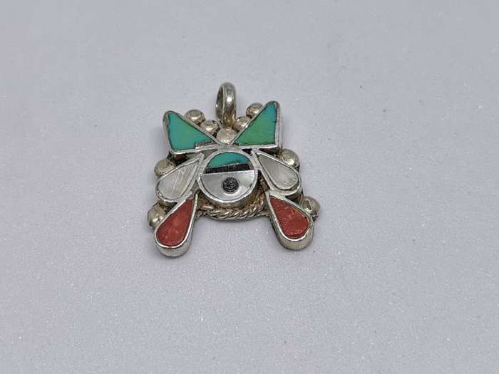 Silver Mayan Pendant