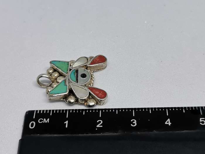 Silver Mayan Pendant