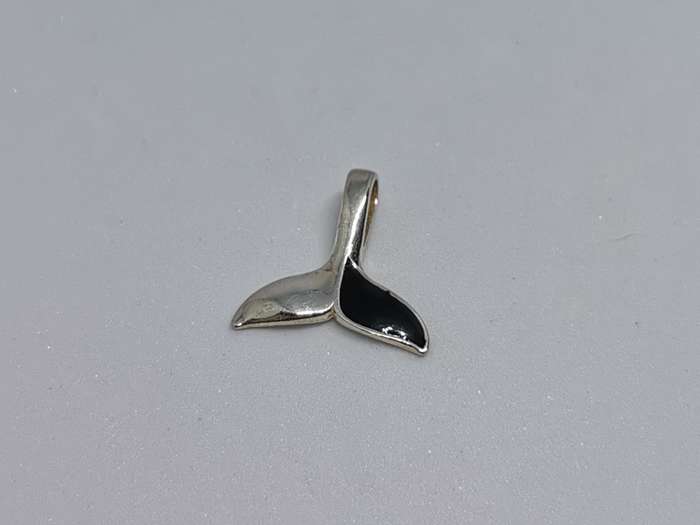 Silver Whale Pendant