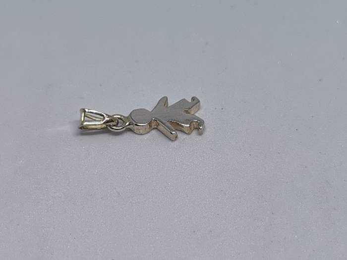 Silver Boy Pendant