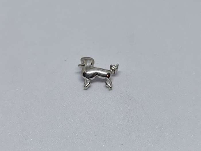 Silver Poodle Pendant
