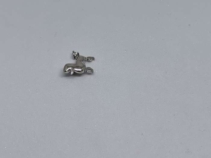 Silver Poodle Pendant