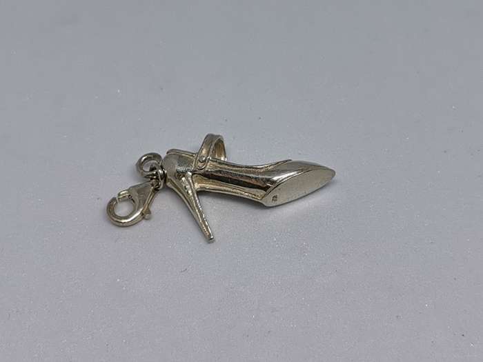 Silver Shoe Charm