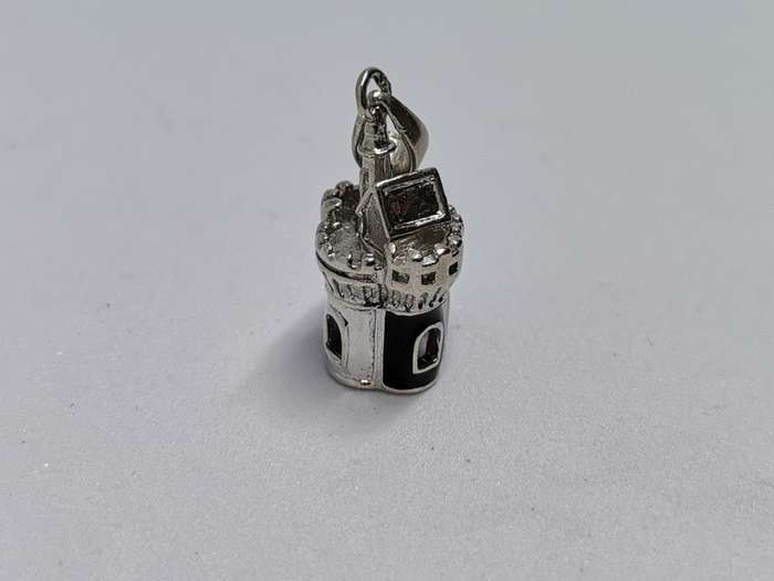 Silver Castle Pendant