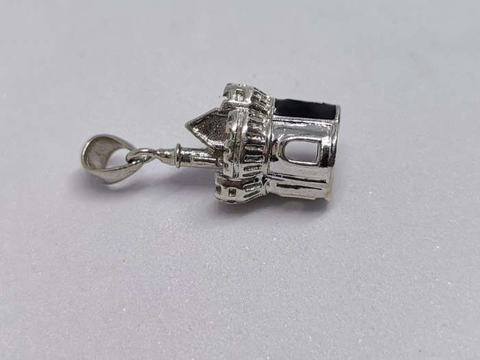 Silver Castle Pendant