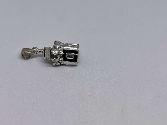 Silver Castle Pendant