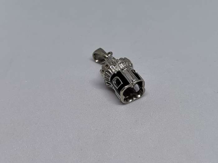 Silver Castle Pendant