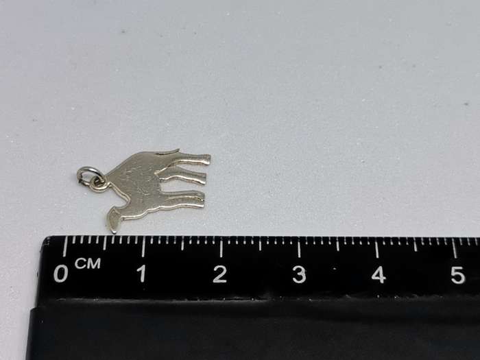 Silver Camel Charm